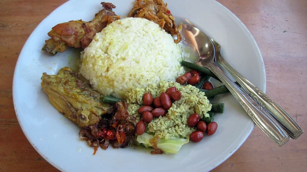 nasi ayam betutu