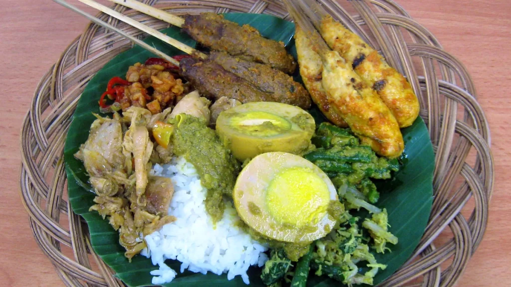 nasi campur bali